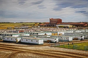 modular camp in Alberta