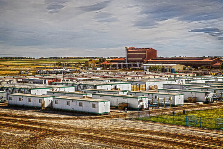 modular camp in Alberta