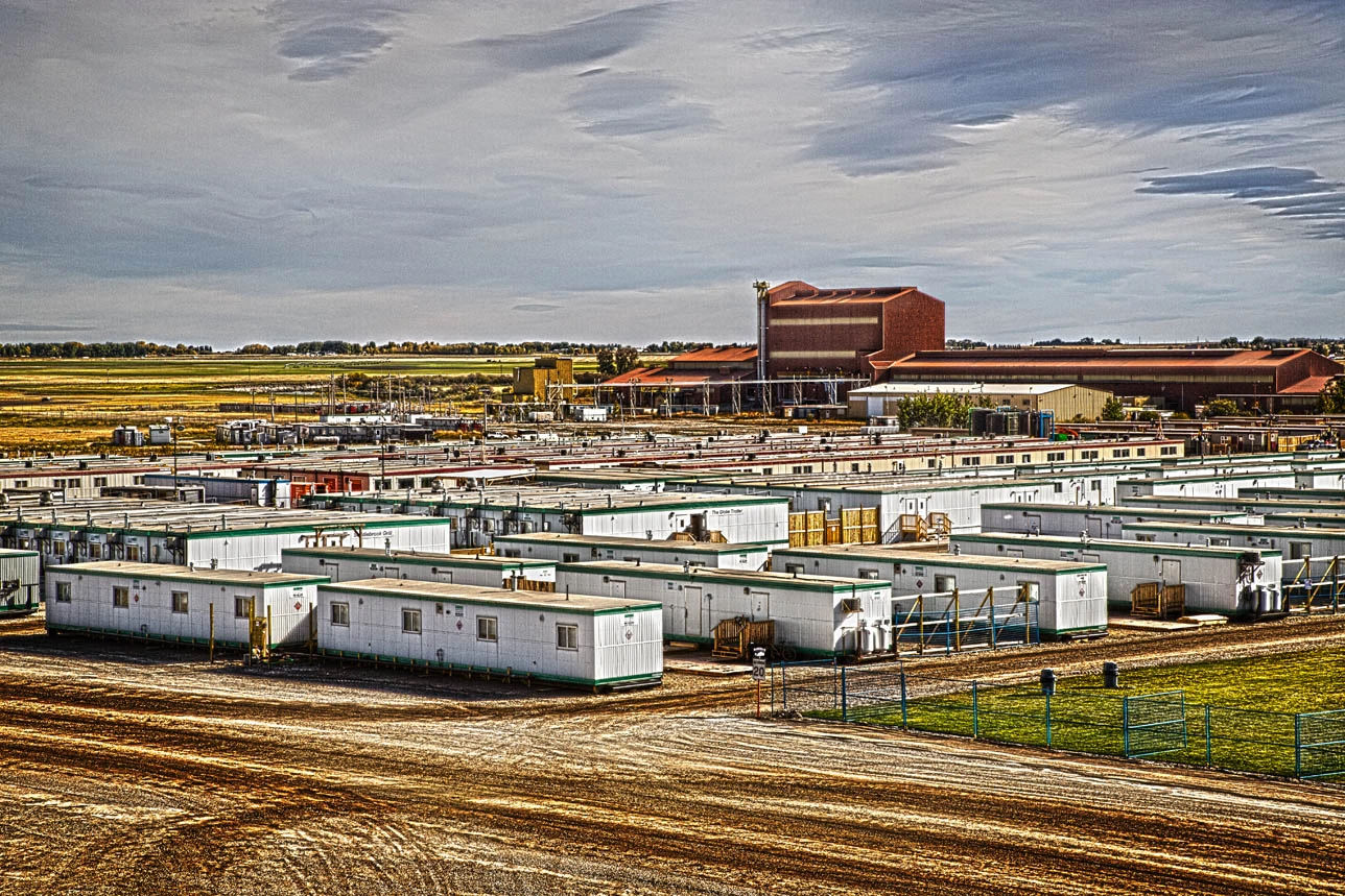 modular camp in Alberta