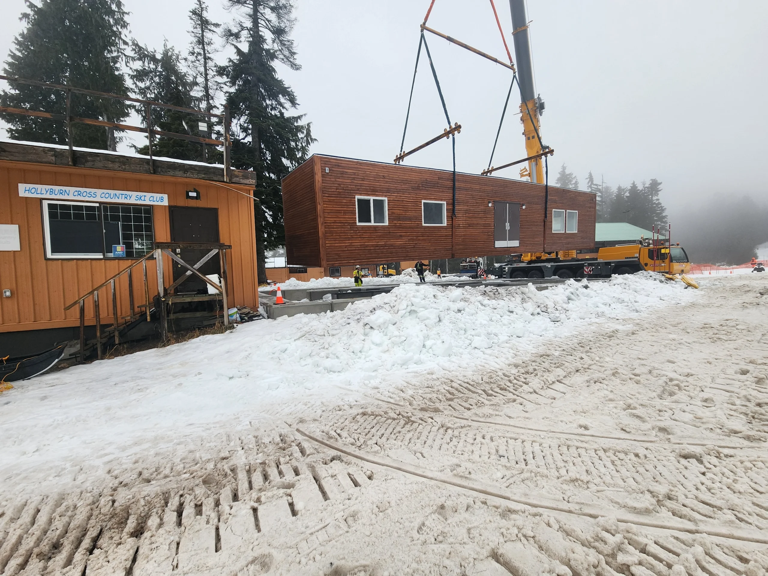 installing a modular building in BC
